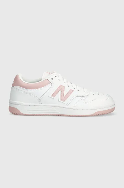 New Balance sneakers BB480LOP culoarea roz