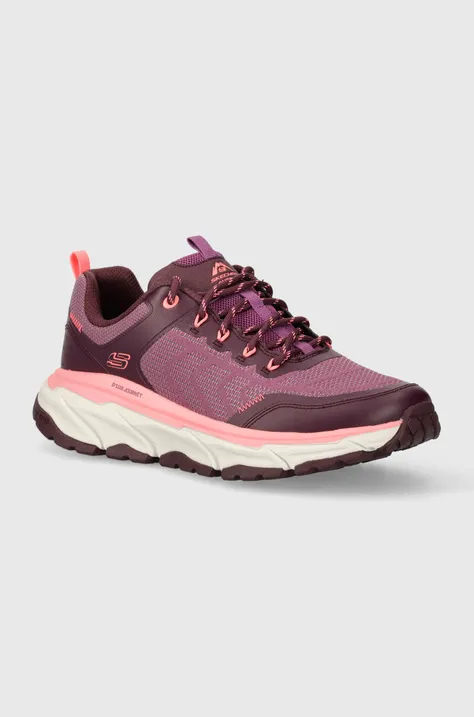 Topánky Skechers D'LUX JOURNEY dámske, fialová farba