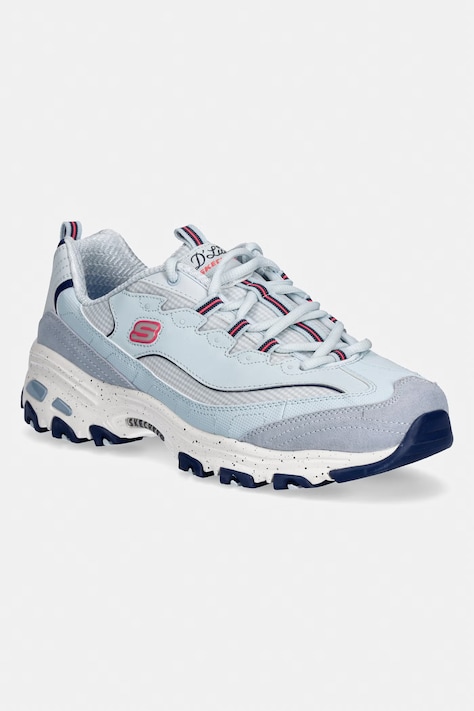 Skechers D'LITES sneakersy damskie niebieskie 149589
