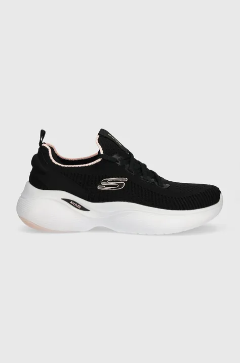 Αθλητικά παπούτσια Skechers Arch Fit Infinity χρώμα: μαύρο