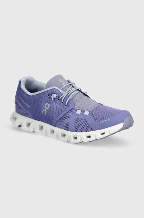 Tekaški čevlji On-running CLOUD 5 vijolična barva