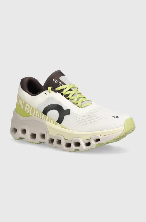 Běžecké boty ON running Cloudmonster 2 bílá barva