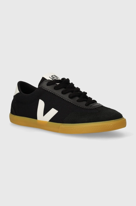 Veja plimsolls Volley women's black color VO0103529