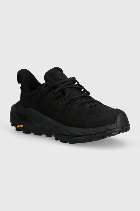 Boty Hoka Kaha 2 Low Gore-Tex dámské, černá barva, 1123191