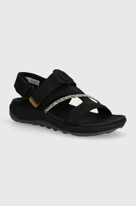 Sandále Merrell TERRAN 4 BACKSTRAP dámske, čierna farba, J006412