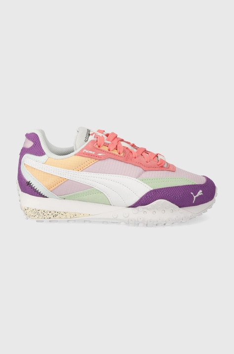 Puma sneakers Blktop Rider colore violetto 395907