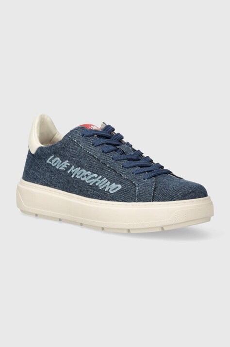 Love Moschino sneakers colore blu JA15684G0IJO5700