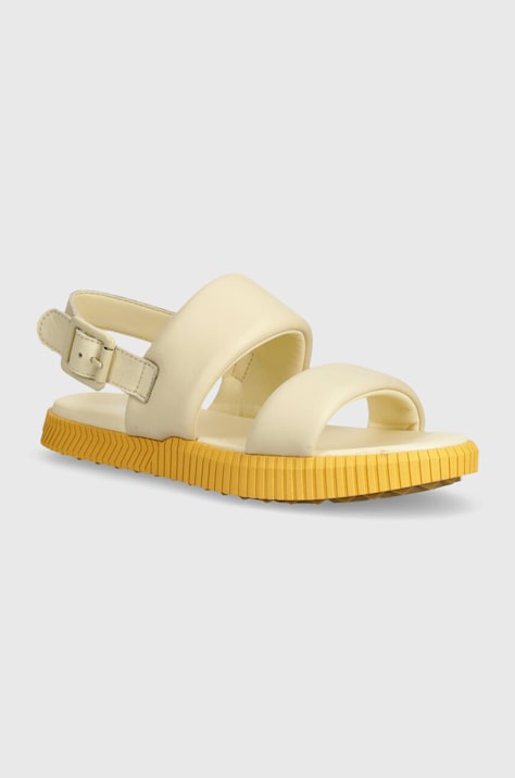 Кожаные сандалии Sorel ONA STREETWORKS GO-TO FL женские цвет бежевый 2070231292