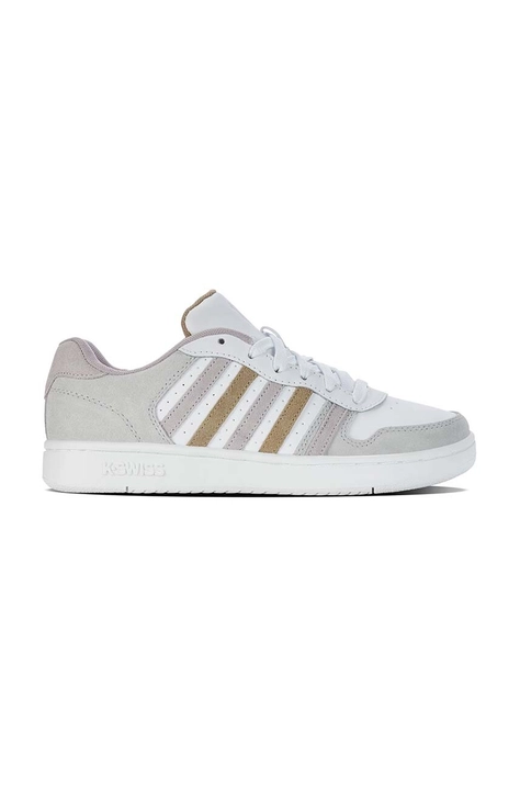 K-Swiss sneakers din piele COURT PALISADES culoarea gri, 96931.181.M