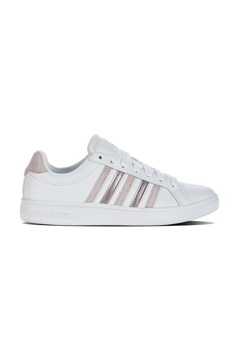 K-Swiss sneakers COURT TIEBREAK culoarea alb