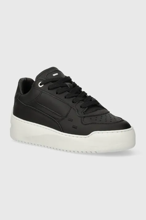 Filling Pieces leather sneakers Avenue Nappa black color 52122901861