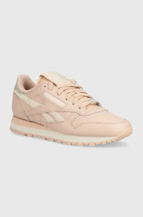 Reebok Classic leather sneakers Classic Leather pink color 100074361