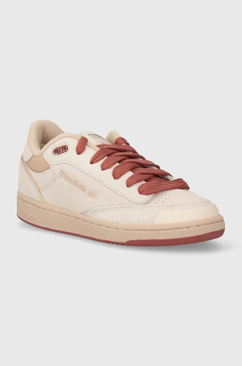 Semišové tenisky Reebok Classic Club C Bulc béžová farba, 100074473