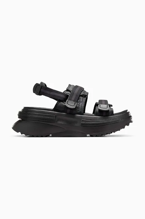 Converse sandale Run Star Utility Sandal Cx femei, culoarea negru, cu platforma, A06480C