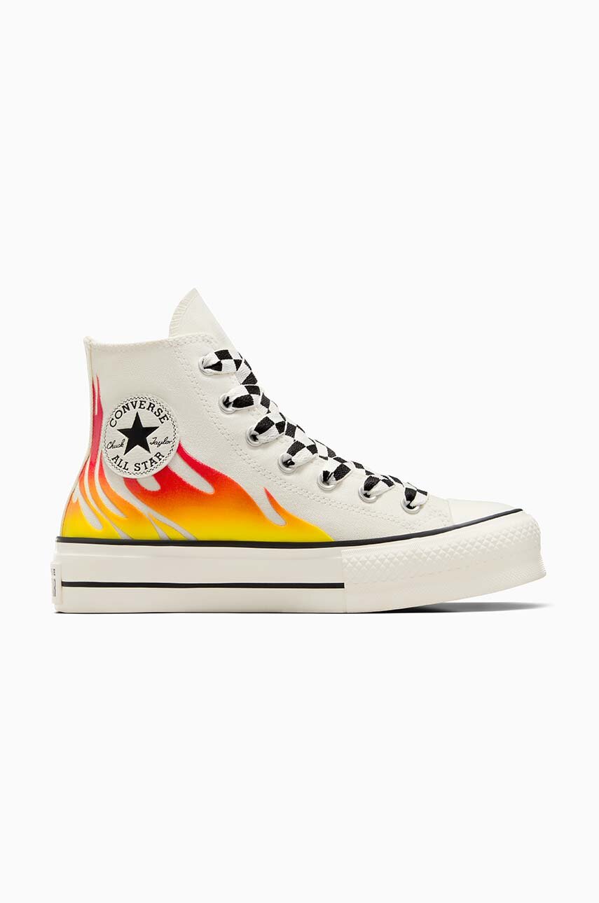 Converse trampki Chuck Taylor All Star Lift damskie kolor biały A07892C