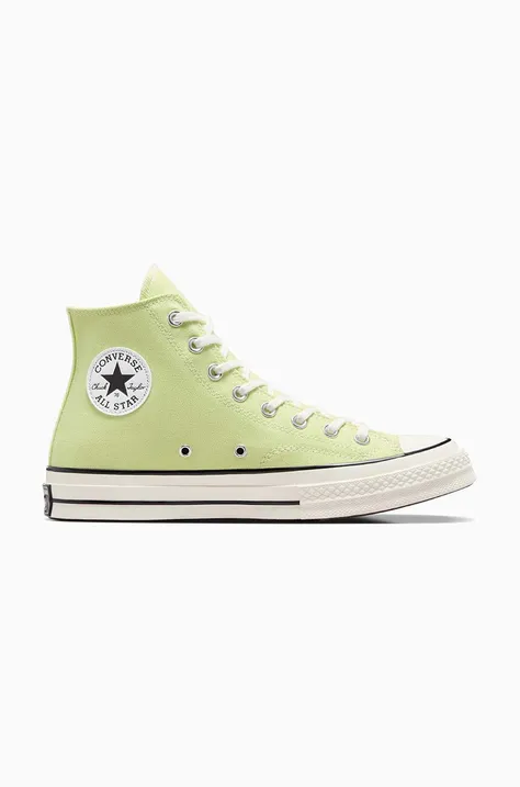 Πάνινα παπούτσια Converse Chuck 70 χρώμα: πράσινο, A07428C