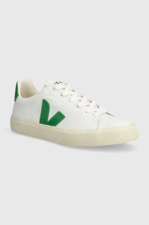 Πάνινα παπούτσια Veja Campo CA χρώμα: άσπρο, CA0103144