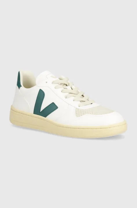 Veja sneakers V-10 culoarea alb, VX0703143