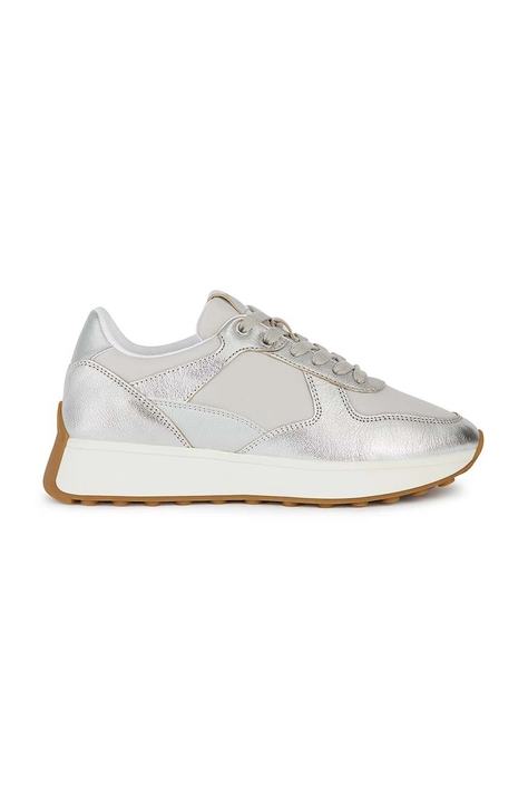 Geox sneakers D AMABEL A culoarea argintiu, D45MDA 0BVFU C0898