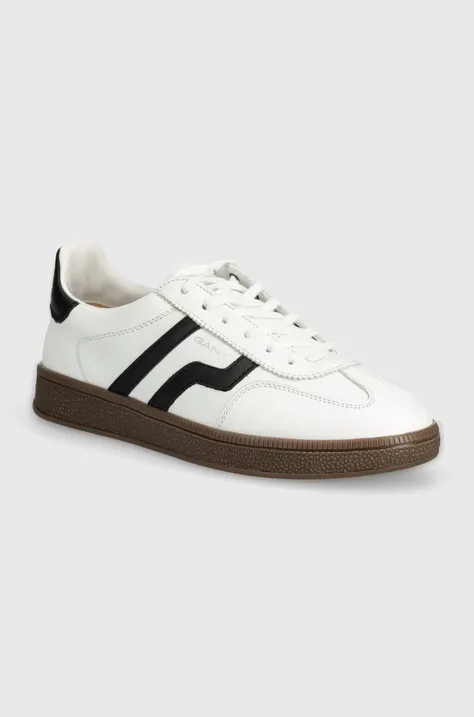 Kožené sneakers boty Gant Cuzima bílá barva, 29534809 G020
