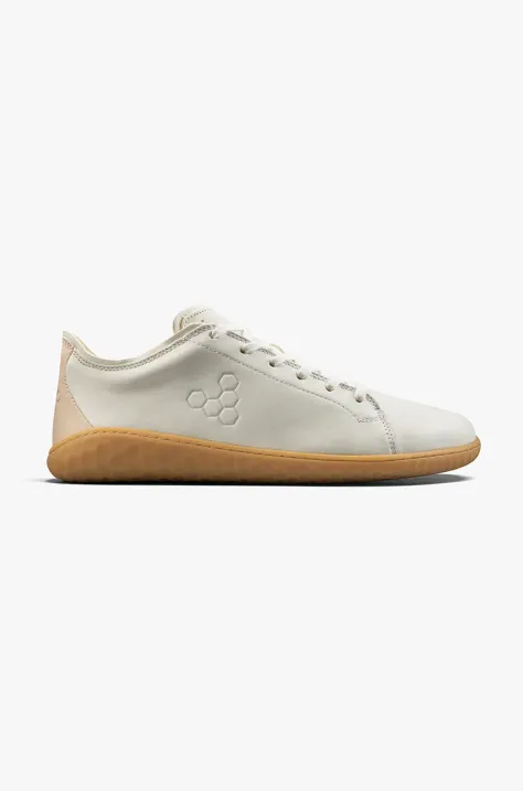 Vivobarefoot sneakers din piele GEO COURT III culoarea roz, 201056