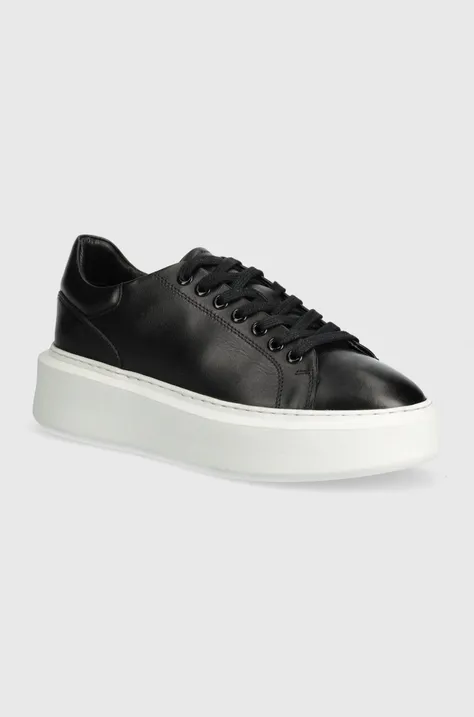 Kožené sneakers boty Billi Bi černá barva, A6640