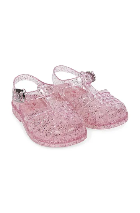 Otroški sandali Konges Sløjd roza barva