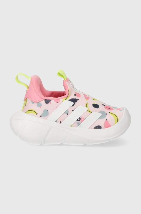 Dětské sneakers boty adidas MONOFIT TR I růžová barva