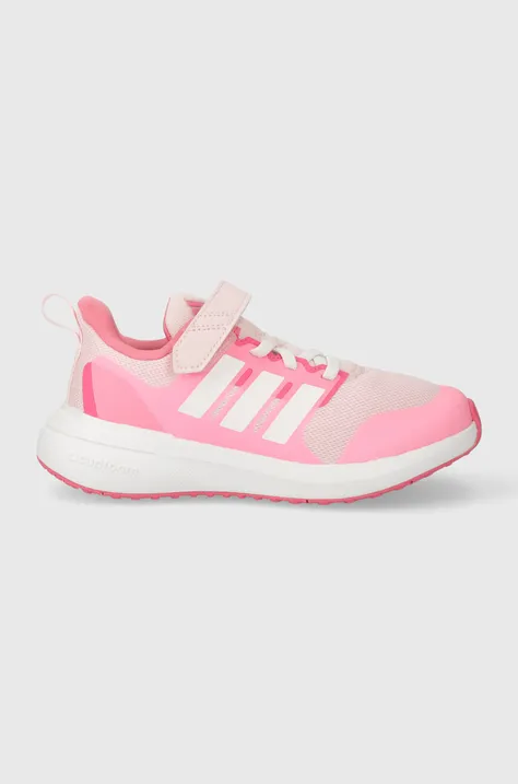 Дитячі кросівки adidas FortaRun 2.0 EL K колір рожевий