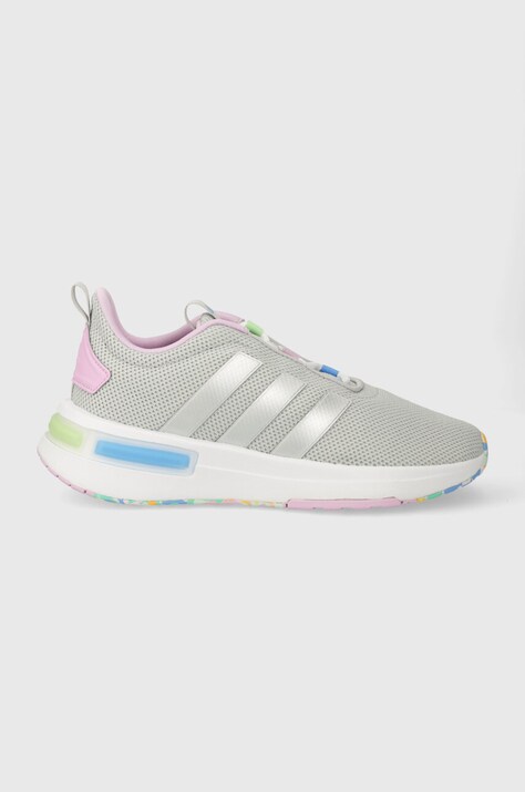 Παιδικά αθλητικά παπούτσια adidas RACER TR23 K χρώμα: γκρι