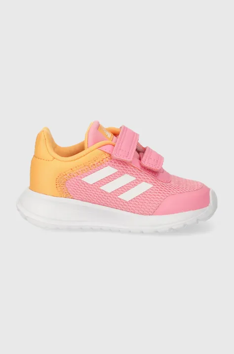 Dětské sneakers boty adidas Tensaur Run 2.0 CF I růžová barva