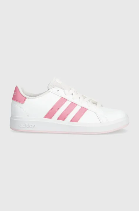 Παιδικά αθλητικά παπούτσια adidas GRAND COURT 2.0 K χρώμα: άσπρο