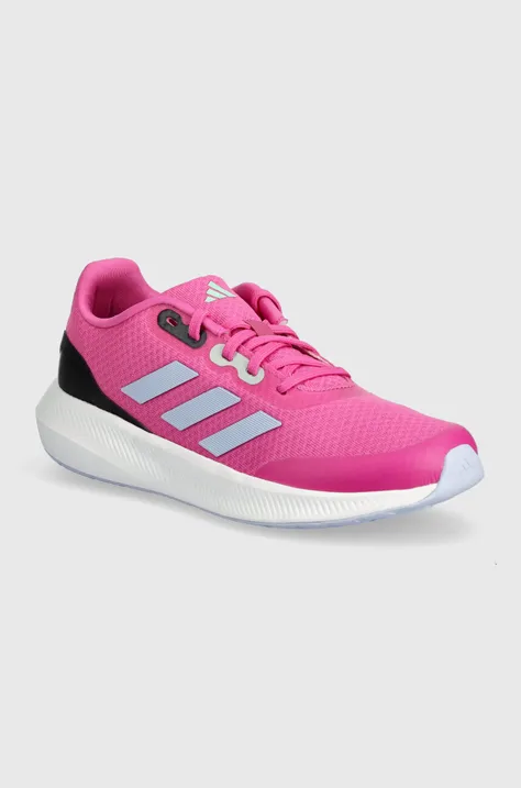 Дитячі кросівки adidas RUNFALCON 3.0 K колір рожевий