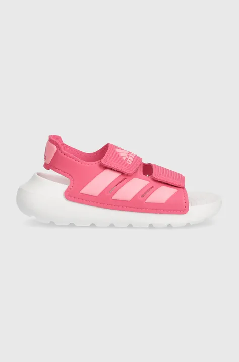 Дитячі сандалі adidas ALTASWIM 2.0 C колір рожевий