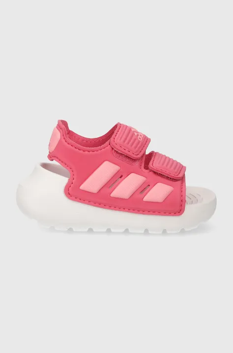 Detské sandále adidas ALTASWIM 2.0 I ružová farba