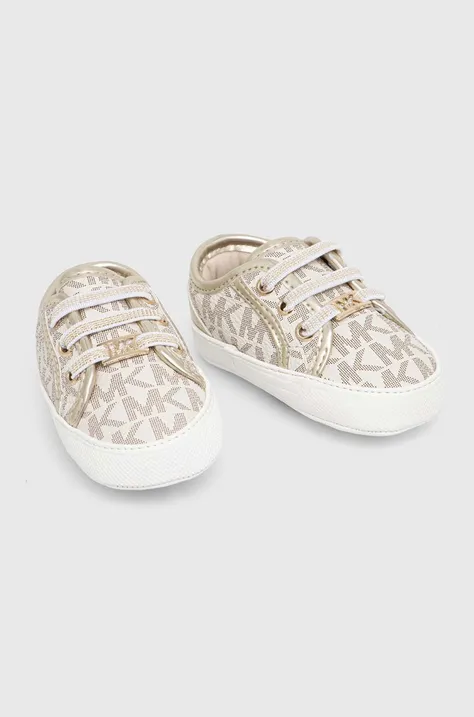 Cipele za bebe Michael Kors boja: zlatna