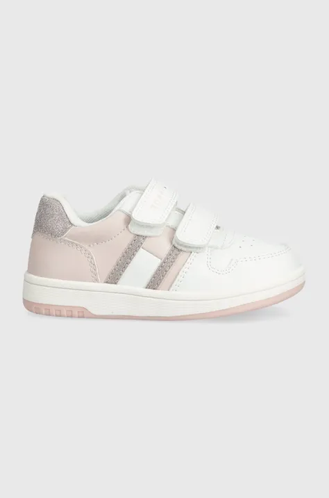 Παιδικά αθλητικά παπούτσια Tommy Hilfiger χρώμα: ροζ