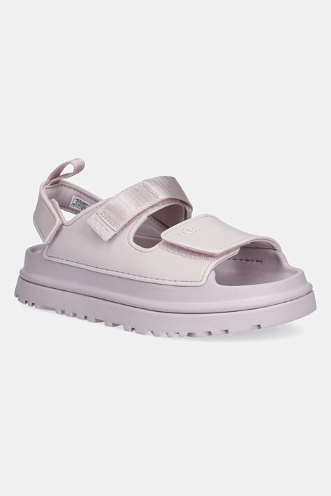 Dětské sandály UGG GOLDENGLOW fialová barva