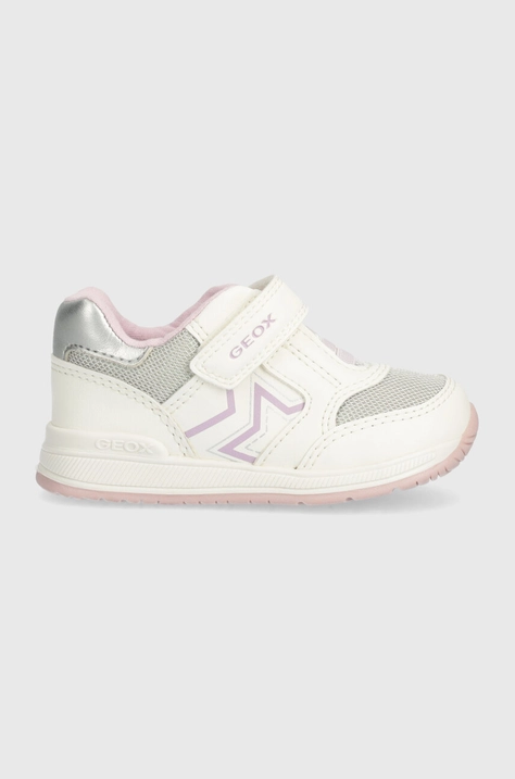 Geox scarpe da ginnastica per bambini RISHON colore bianco