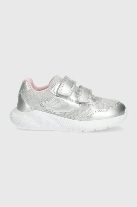 Geox sneakers pentru copii SPRINTYE culoarea argintiu
