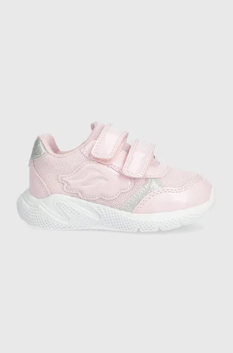 Παιδικά αθλητικά παπούτσια Geox SPRINTYE χρώμα: ροζ