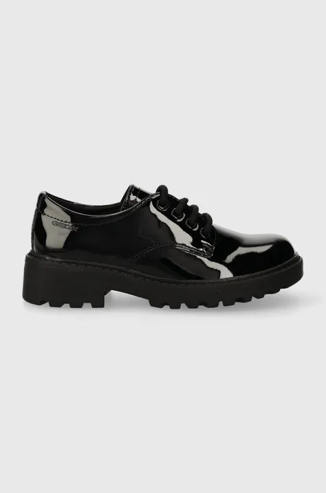 Παιδικά κλειστά παπούτσια Geox CASEY χρώμα: μαύρο