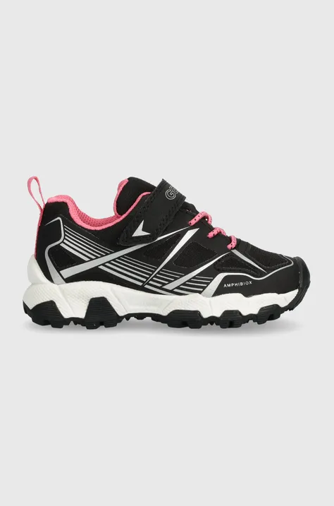 Παιδικά αθλητικά παπούτσια Geox MAGNETAR. ABX χρώμα: μαύρο