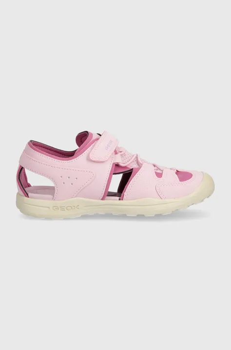 Дитячі сандалі Geox VANIETT колір рожевий