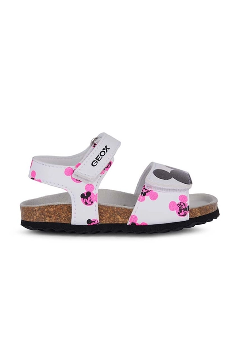 Παιδικά σανδάλια Geox SANDAL CHALKI χρώμα: άσπρο