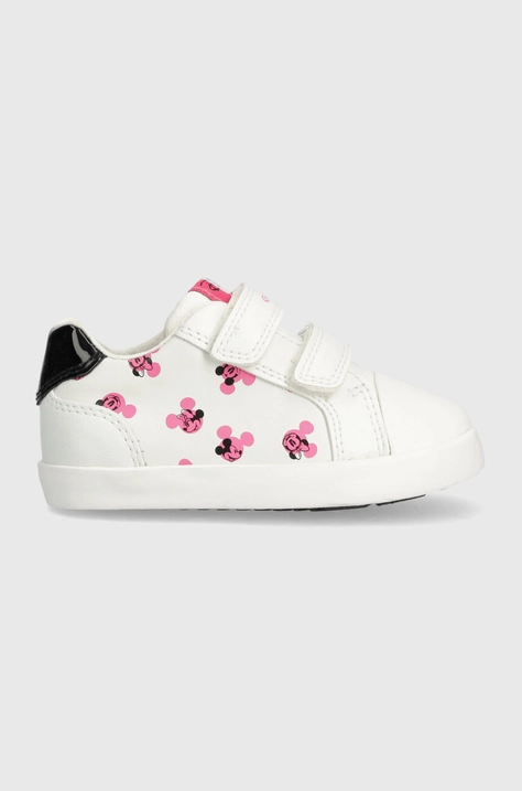 Geox sneakers pentru copii x Disney culoarea alb