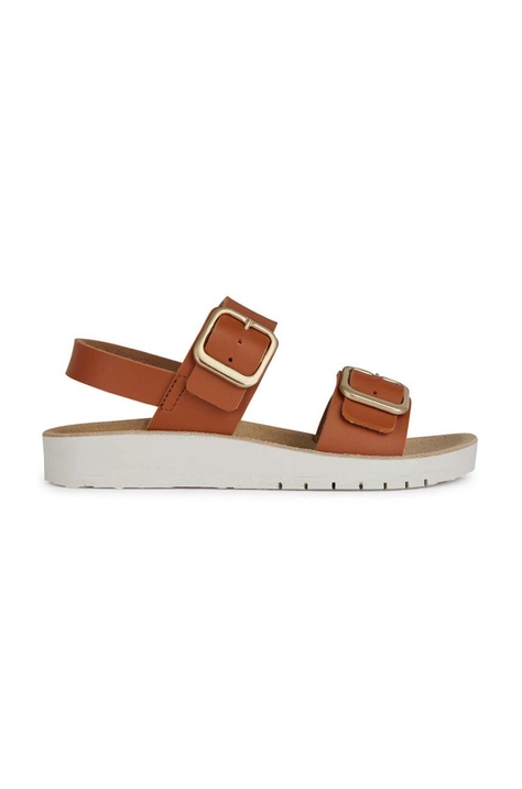 Παιδικά σανδάλια Geox SANDAL COSTAREI χρώμα: μπεζ