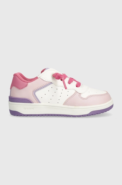 Geox sneakers pentru copii culoarea roz