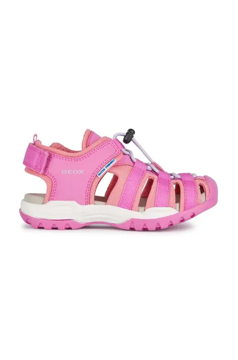 Детские сандалии Geox цвет розовый