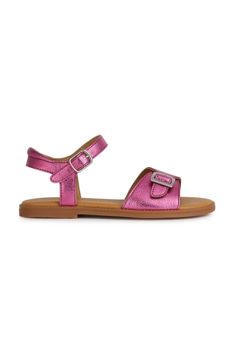 Παιδικά σανδάλια Geox SANDAL χρώμα: μοβ